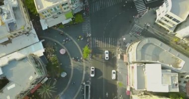 Tel Aviv Hava manzarası dron görüntüleri 4k