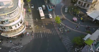Tel Aviv Hava manzarası dron görüntüleri 4k