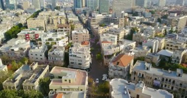 Tel Aviv Hava manzarası dron görüntüleri 4k