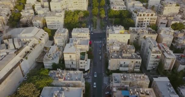 Tel Aviv Letecké Panorama Dron Záběry — Stock video