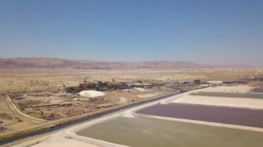 Dead sea havuzları, 4 k hava dron görüntüleri