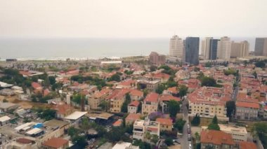 Tel Aviv Hava manzarası 4k