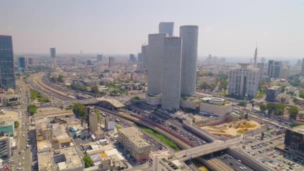 Vista Aérea Imágenes Tel Aviv — Vídeo de stock