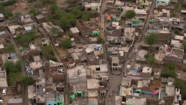 India Paisaje Urbano Vista Aérea — Vídeos de Stock