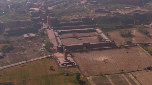 vue aérienne des bâtiments historiques de la ville en Inde, voyageant par l'Asie, concept de voyage  