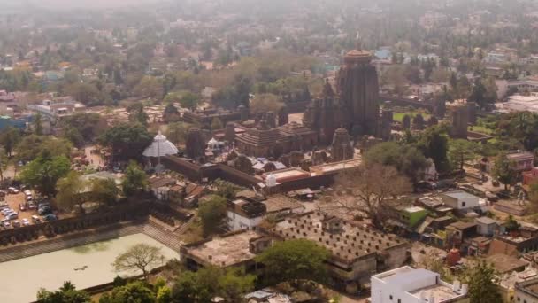 Orissa, Inde, temple Jagannath, images de drones aériens 4k