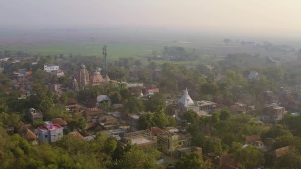 Деревня Фачакра Индия Место Рождения Лорда Нитьянанды — стоковое видео