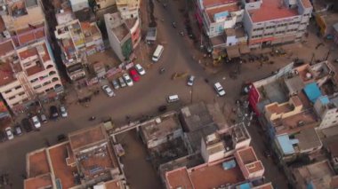 Hint şehrinin gündüz manzarası, geleneksel mimari, Asya 'dan seyahat, seyahat konsepti 