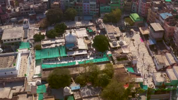 Ajmer Dargah Sharif India Lugar Sagrado Sufi India Aviones Teledirigidos — Vídeo de stock