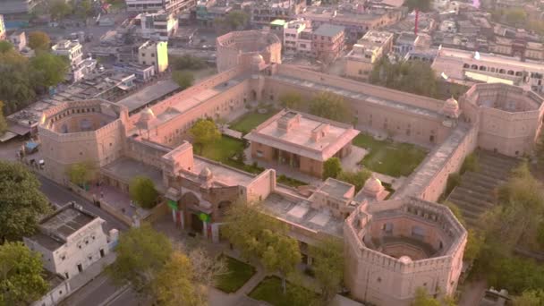 Vue Sur Palais Akbars Ajmer Inde Drone Aérien Non Classé — Video