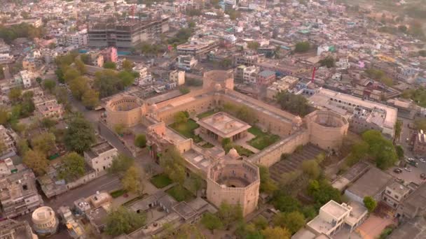 vue sur le palais Akbars, Ajmer, Inde, drone aérien 4k non classé