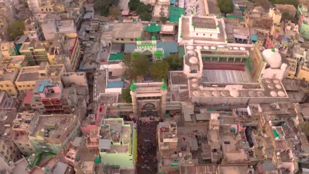 Ajmer Dargah Sharif, Inde, lieu saint soufi, Inde, drone aérien 4k