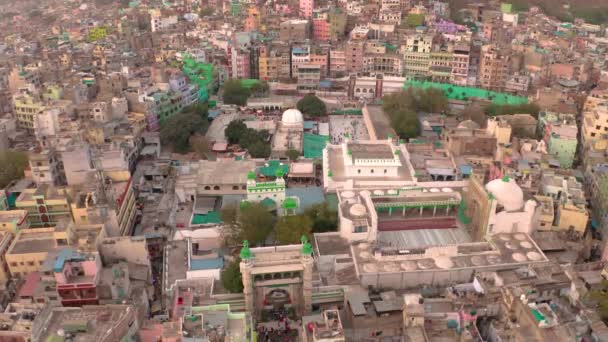Ajmer Dargah Sharif India Lugar Sagrado Sufi India Aviones Teledirigidos — Vídeo de stock