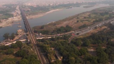 Hindistan şehir manzarası ve geleneksel mimari, Asya 'dan seyahat, seyahat konsepti 