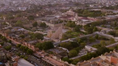 Hindistan şehir manzarası ve geleneksel mimari, Asya 'dan seyahat, seyahat konsepti 