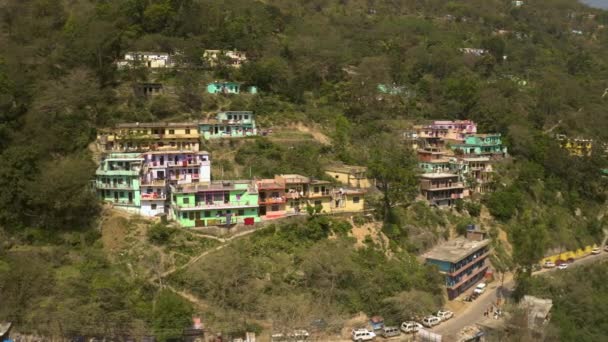 vue aérienne du paysage urbain indien avec une architecture traditionnelle de jour, voyageant par l'Asie, concept de voyage 