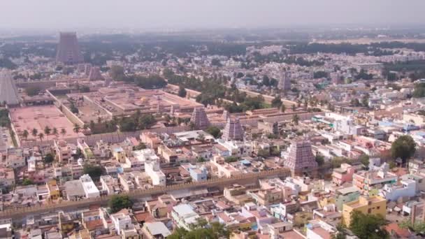 vue aérienne de Vrindavan, ville de 5000 temples, Inde, 4k 