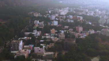 Hint şehrinin gündüz manzarası, geleneksel mimari, Asya 'dan seyahat, seyahat konsepti 