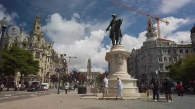 Lisbon, Portugal - February 20, 2018: City street view of Lisbon, travel concept