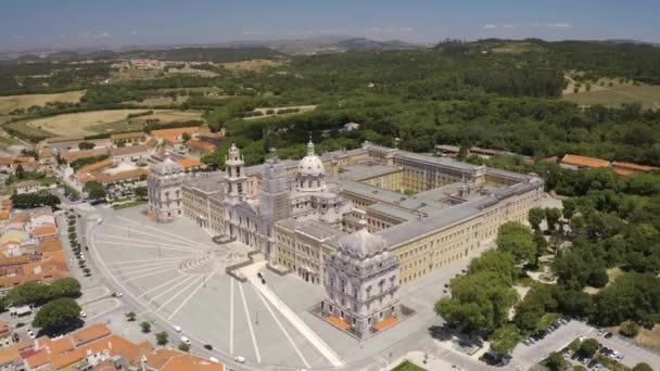 Cityscape Portugal Europe Air Drone Вид — стокове відео