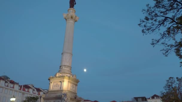 Lisbon Portugal February 2018 City Street View Lisbon Travel Concept — Vídeos de Stock