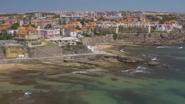 Paysage Urbain Portugal Europe Vue Aérienne Drone — Video