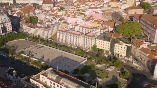 Paisaje Urbano Portugal Europa Vistas Aéreas — Vídeo de stock