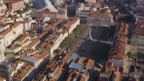 Paysage Urbain Portugal Europe Vue Aérienne Drone — Video