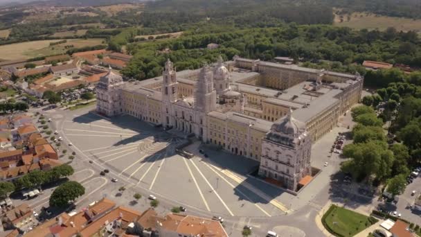 Cityscape Portugáliában Európában Légi Drón Nézet — Stock videók