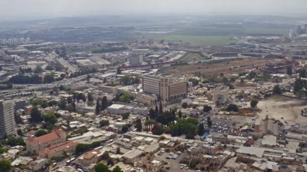 Ramleh Israel June 2020 View Government Ministry Building Centre City — 图库视频影像