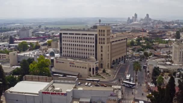 Ramleh Israel June 2020 View Government Ministry Building Centre City — 图库视频影像