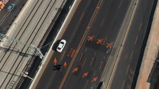 Israël Tel Aviv Février 2017 Centre Transport Tel Aviv Images — Video