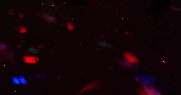 Abstract Disco Laser Lights Dance Floor Background — Stock Video