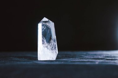 Kristal taş makro mineral yüzey