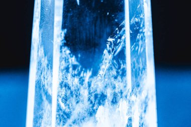 Kristal taş makro mineral yüzey