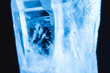 Kristal taş makro mineral yüzey