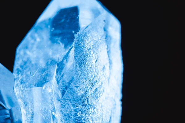 Cristal piedra macro superficie mineral —  Fotos de Stock