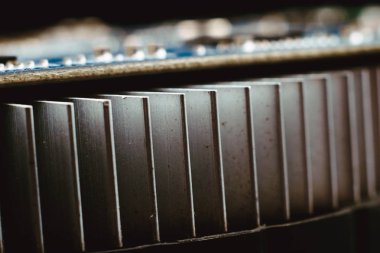 Bilgisayar yönetim kurulu çip devre cpu çekirdek mavi teknoloji