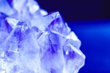 Kristal taş makro mineral yüzey