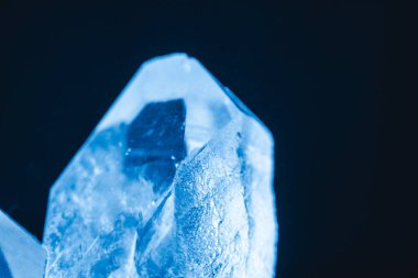 Kristal taş makro mineral yüzey