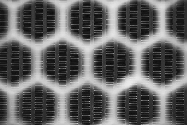 The radiator grille of the tractor — Stock Photo, Image