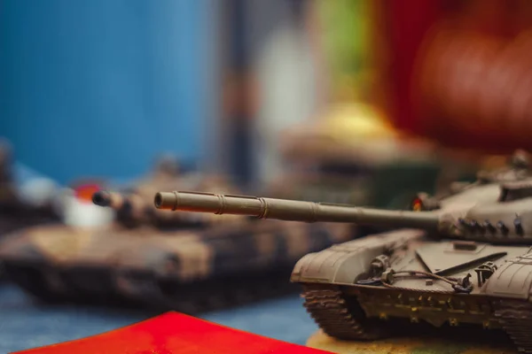 Model tanku z druhé světové války — Stock fotografie