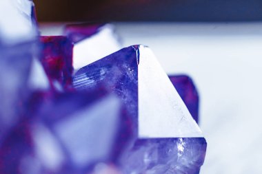 Kristal taş makro mineral yüzey