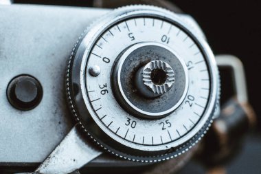 Eski kamera makro fotoğraf