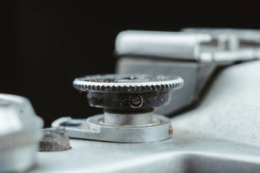 Eski kamera makro fotoğraf