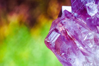 Kristal taş makro mineral yüzey