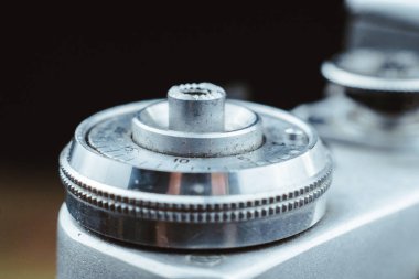 Eski kamera makro fotoğraf