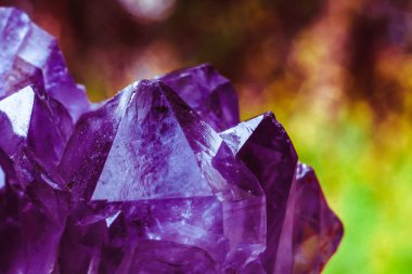 Kristal taş makro mineral yüzey