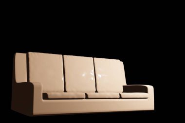 Karanlıkta 3D sandalye