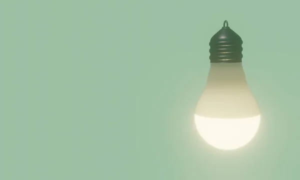 Lampa LED 3D — Zdjęcie stockowe